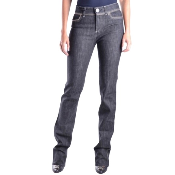 LA PERLA Jeans Nero Italian 42, US size 6,All Products : American Fashion Style Bags On Sale